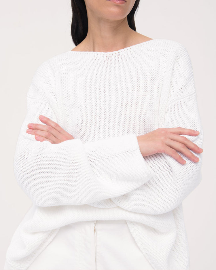 Women’s Draped Knit Sweater