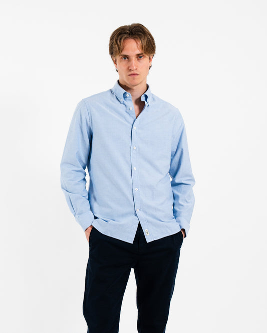 “Le Bleu” Oxford Shirt