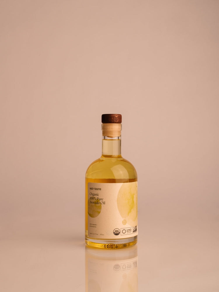 Organic 100 Percent Pure Avocado Oil - Single Bottle, 375 ml