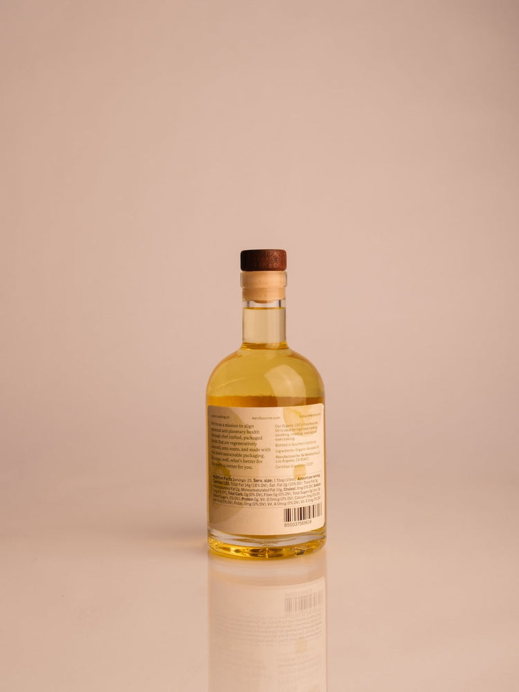 Organic 100 Percent Pure Avocado Oil - Single Bottle, 375 ml