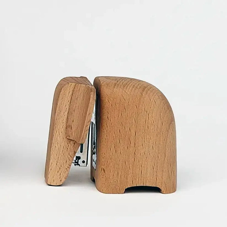 Wooden Elephant Stapler