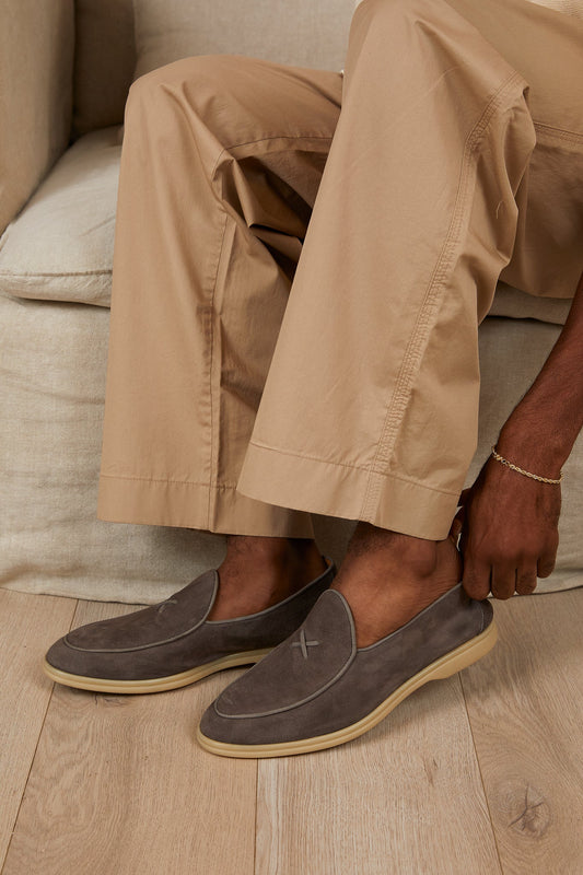Men’s Grigio Suede Viaggio
