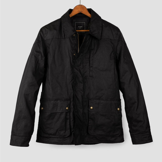 Delaney Waxed Cotton Field Jacket