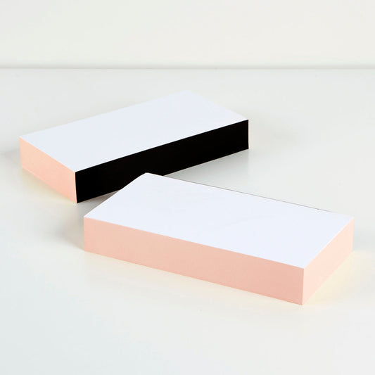 Classic Edged Pads: Matte Blush