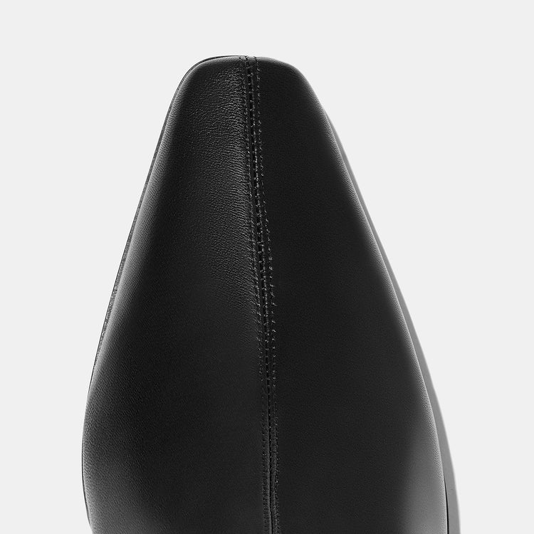 Stretch Boot in Black Nappa