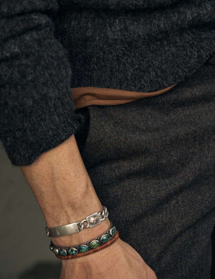 Edwards Wool Trouser in Saddle Brown