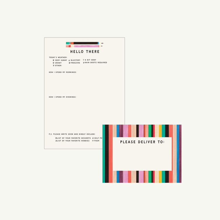 Grandparent Pen Pal Kit