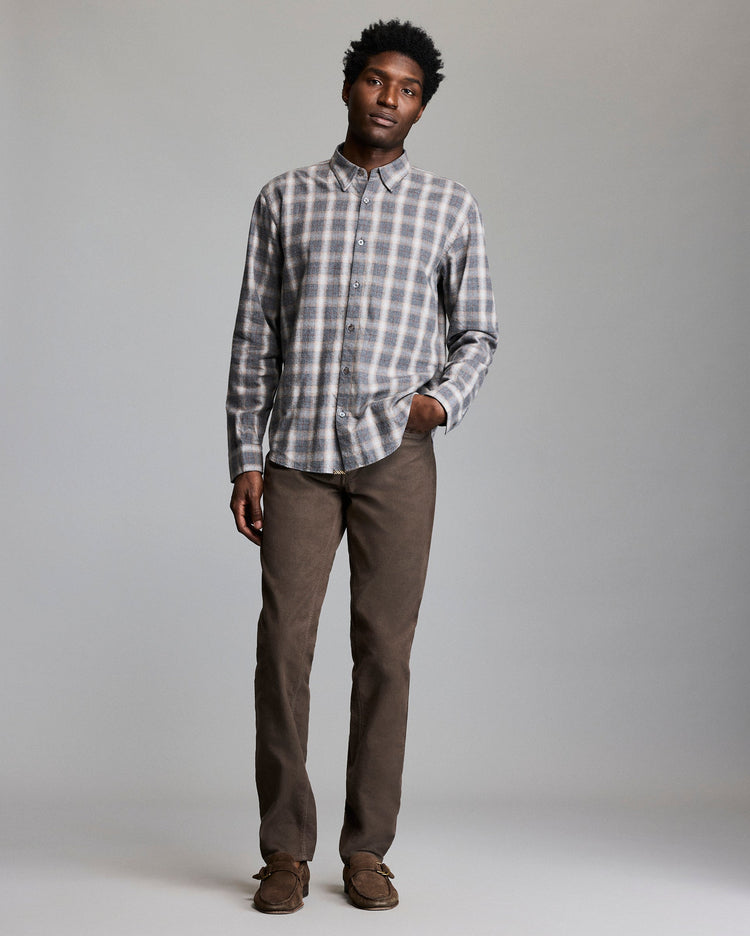Melange Grid Plaid Wilson Shirt