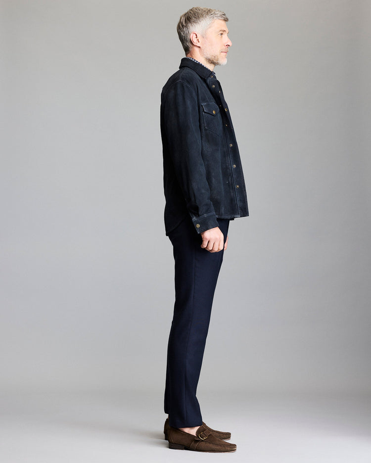 Savoy Waxed Suede Workshirt