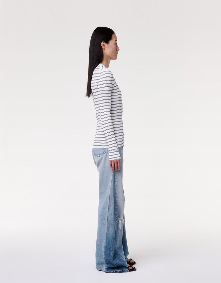 Fitted Long Sleeve Knit
