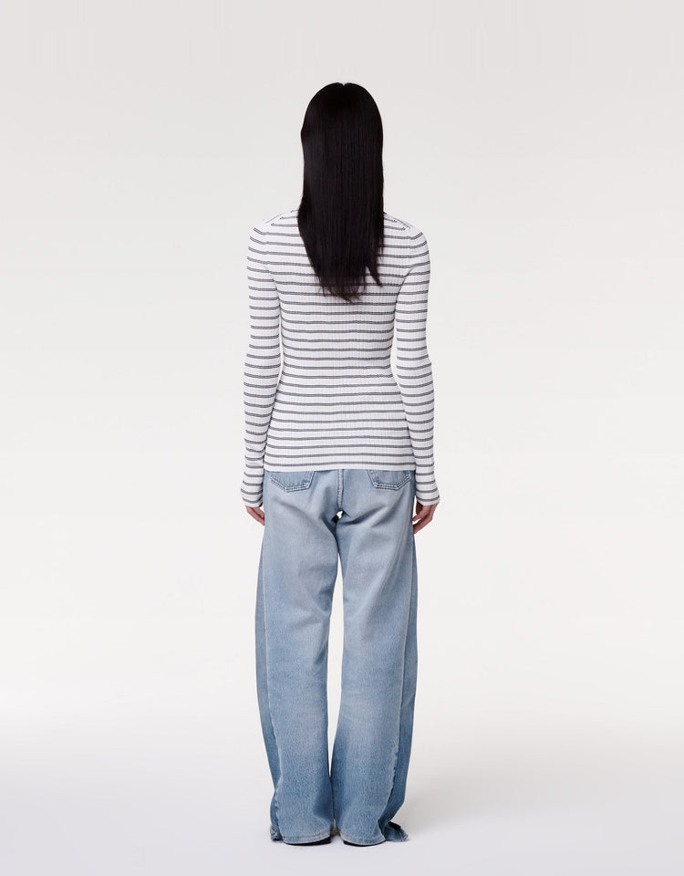 Fitted Long Sleeve Knit