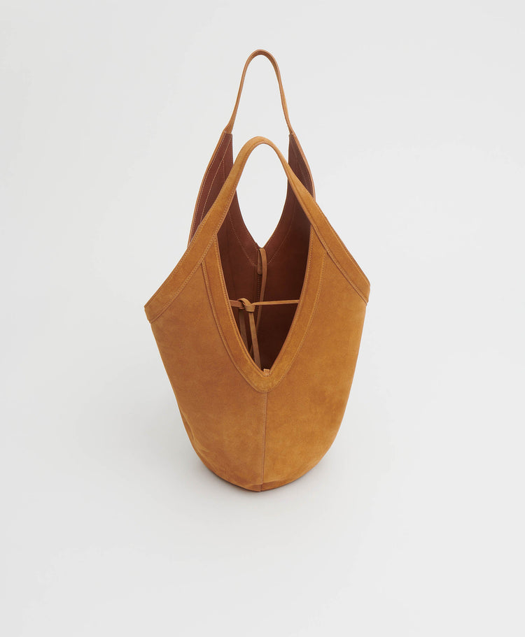 Soft M Hobo - Caramel Suede