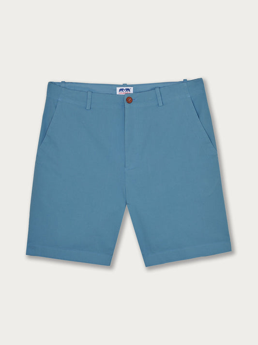 Men’s French Blue Harvey Cotton Shorts
