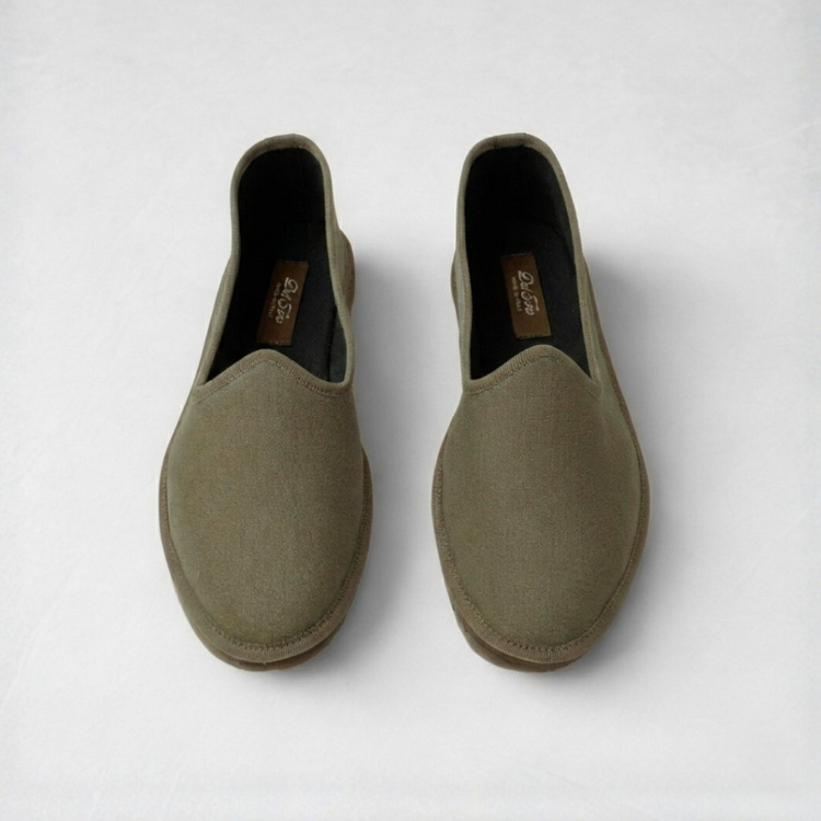 Men’s Friulane in Olive Canvas