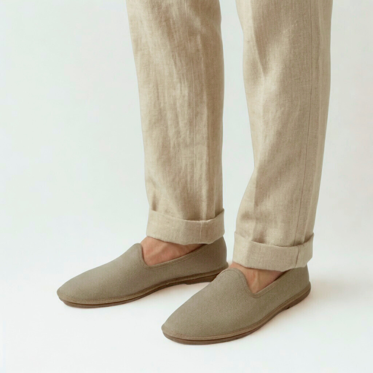 Men’s Friulane in Olive Canvas