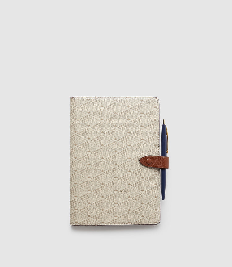 A5 Notebook Cover in Signature Light Canvas