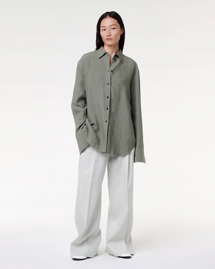 Linen Oversized Men's Shirt