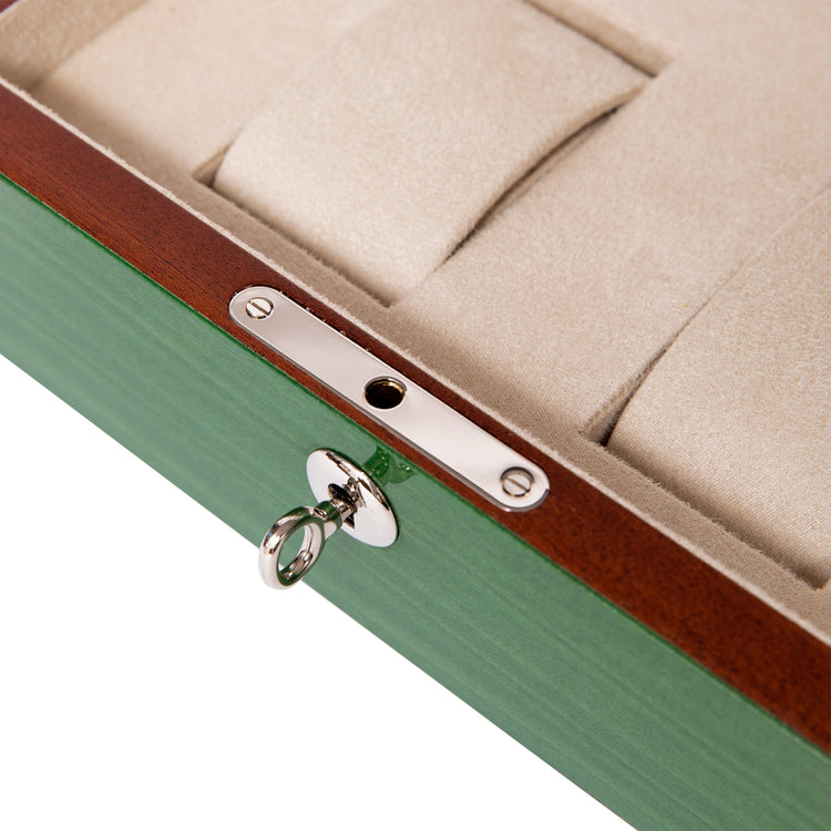 Heritage Chroma Four Watch Box in Green