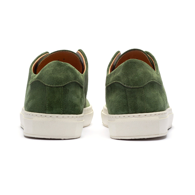 Men’s Green Suede Pitti Sneaker