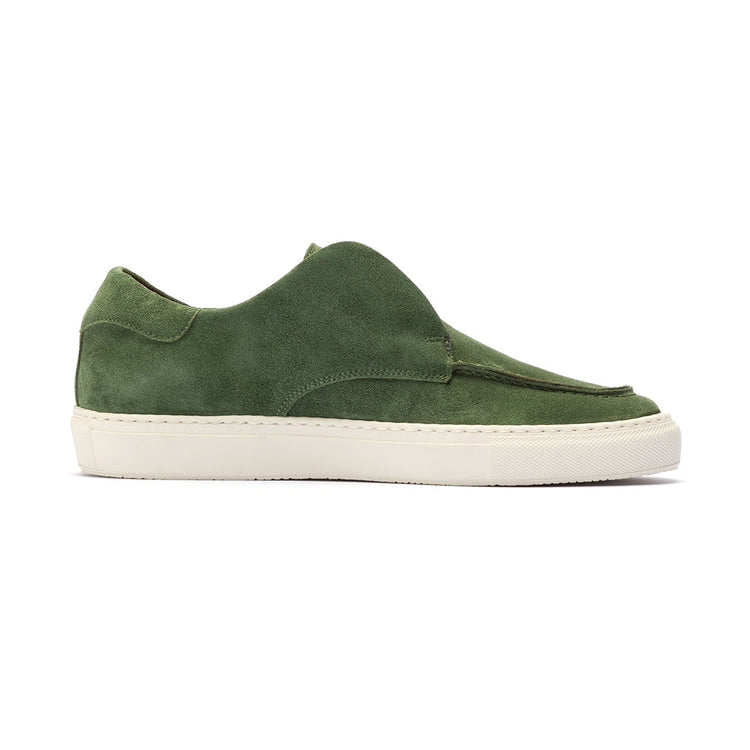 Men’s Green Suede Pitti Sneaker