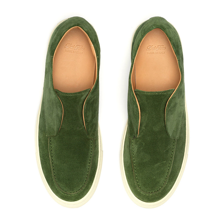 Men’s Green Suede Pitti Sneaker