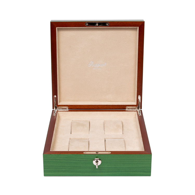 Heritage Chroma Four Watch Box in Green