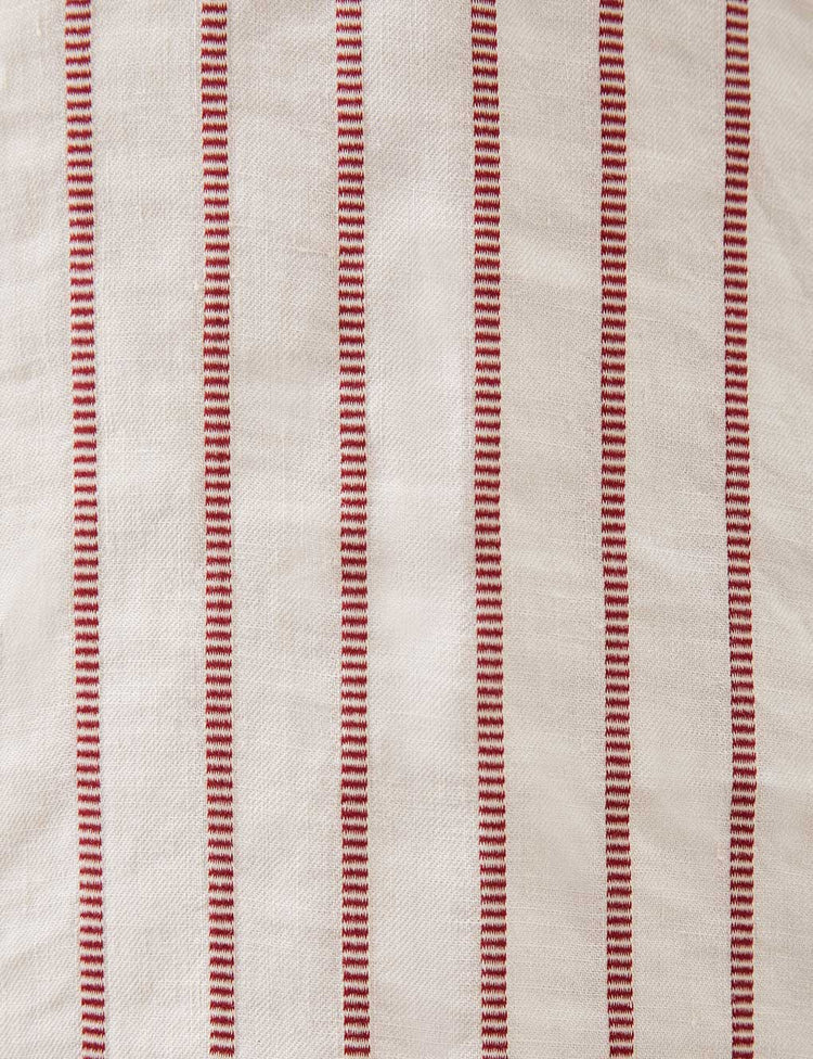 The Mini Caftan in Ticking Stripe