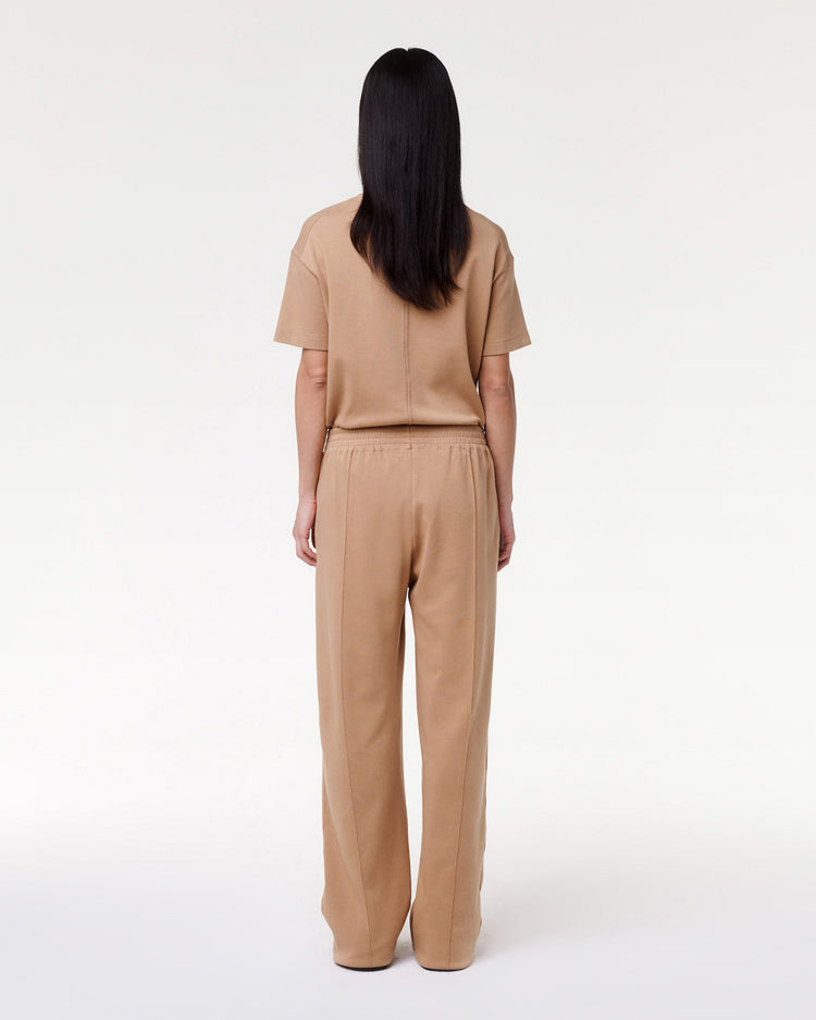 Luxe Seamed Short Sleeve