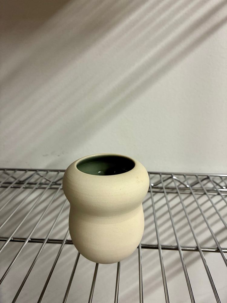 Rondell Meeks - White Porcelain Mushroom