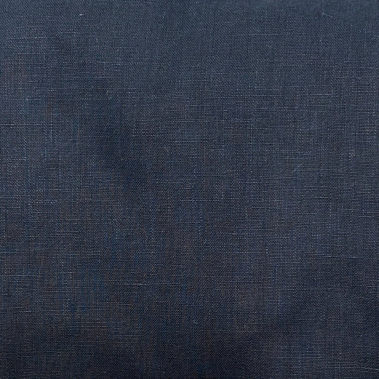 Linen Dressing Gown In Navy