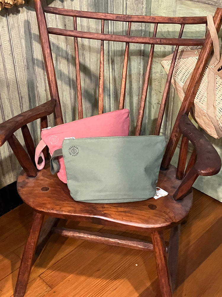 LIGHT CANVAS  TOTE & POCHETTE SET