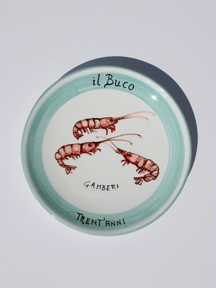 Limited Edition Il Buco Anniversary Plate