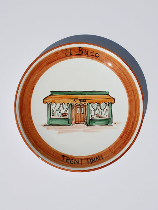Limited Edition Il Buco Anniversary Plate