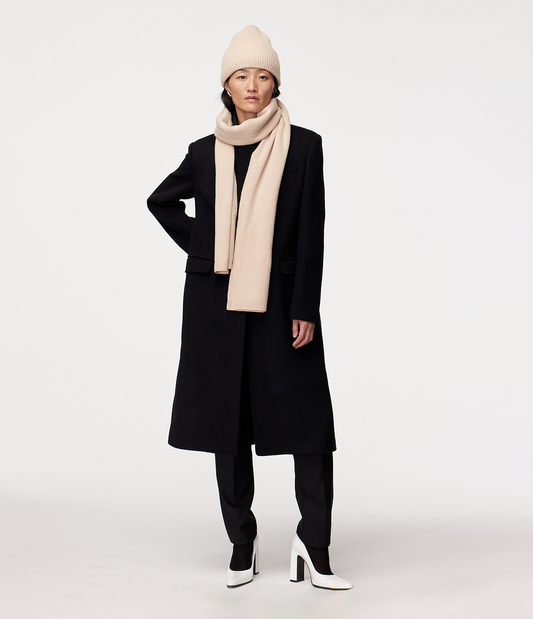 Cashmere Scarf in Ivory