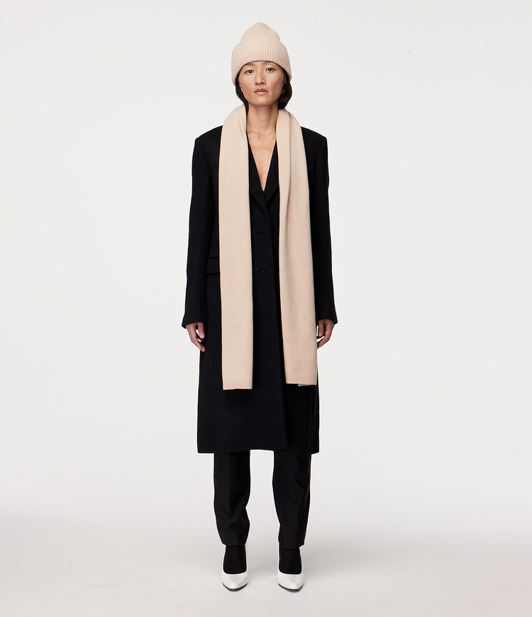 Cashmere Scarf in Ivory