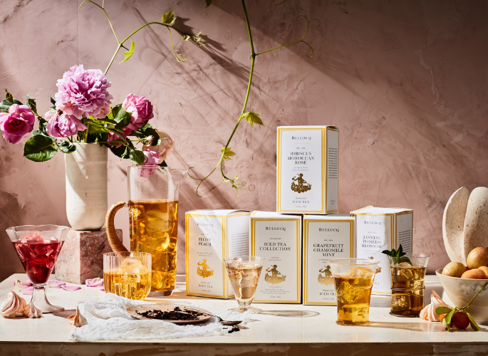 No. 129 Peony Peach, Iced Tea