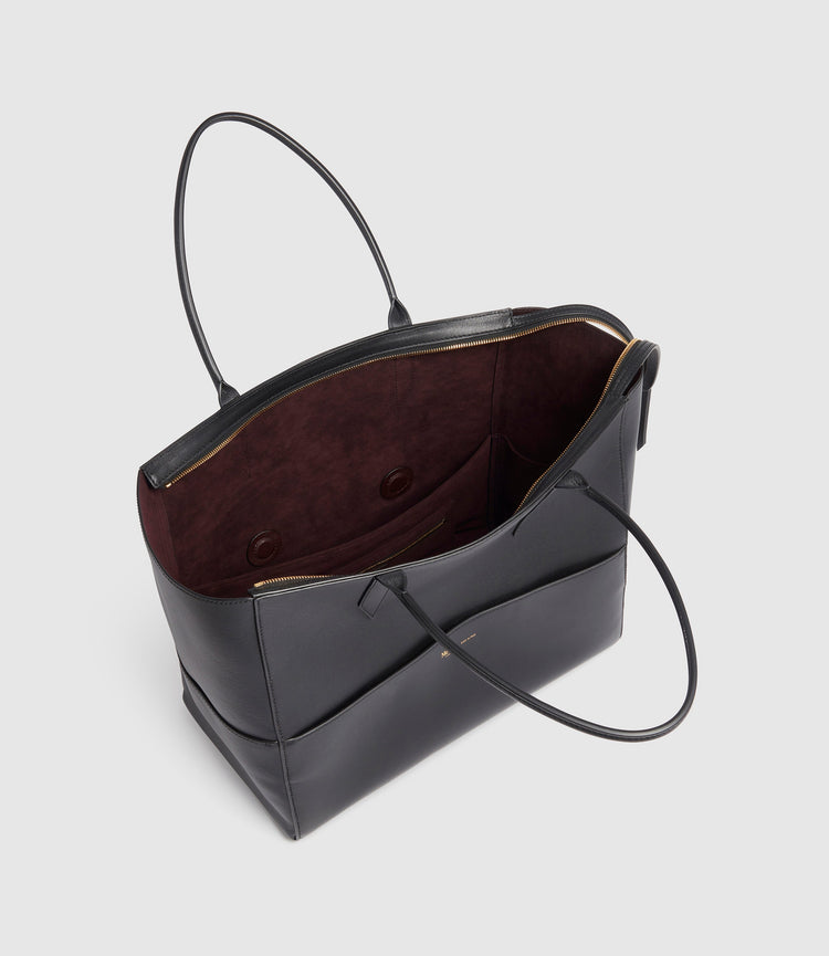 Small Incognito Cabas Bag in Black
