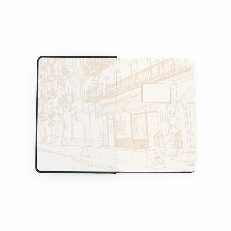 Hardcover Journal in Turmeric
