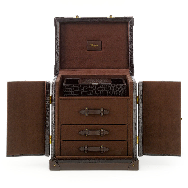 Brompton Accessory Trunk in Brown