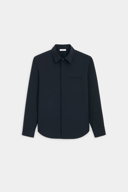 Wool Stretch Shirt