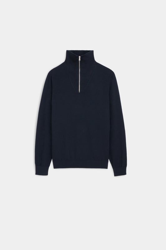 Merino Wool Quarter Zip