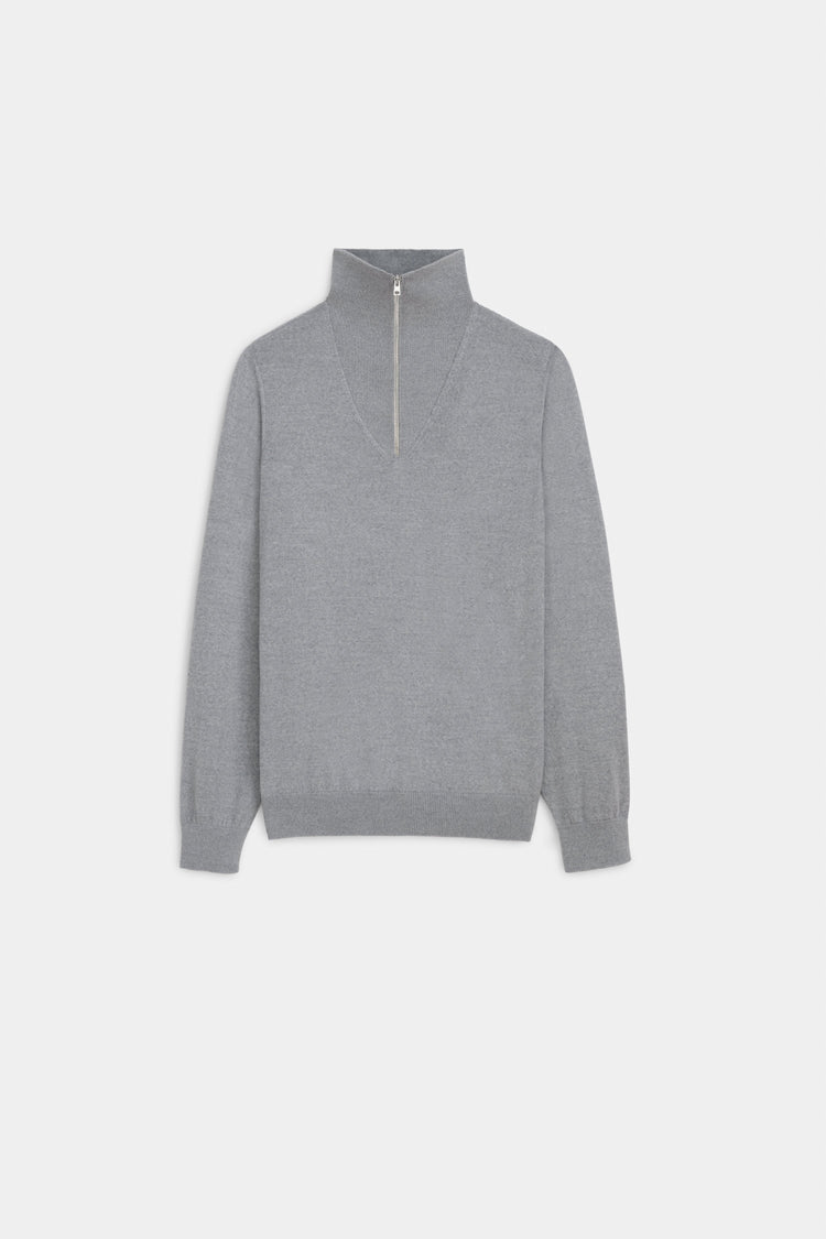 Merino Wool Quarter Zip