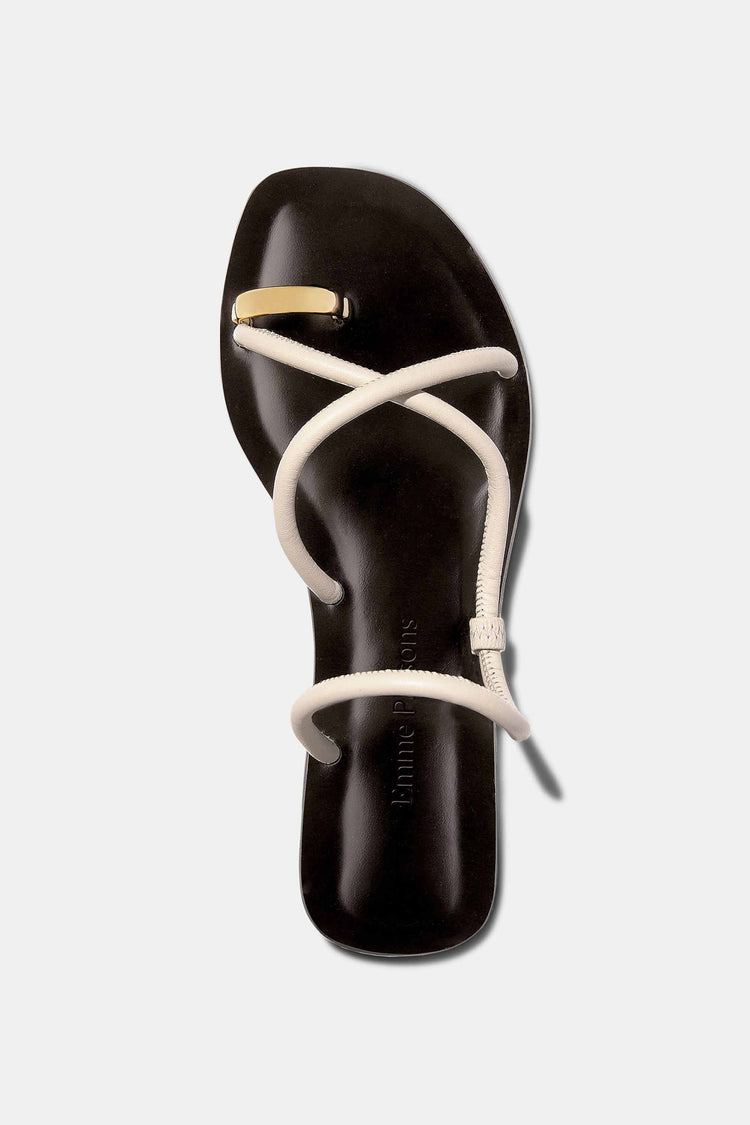 Laurie Sandal in Ivory