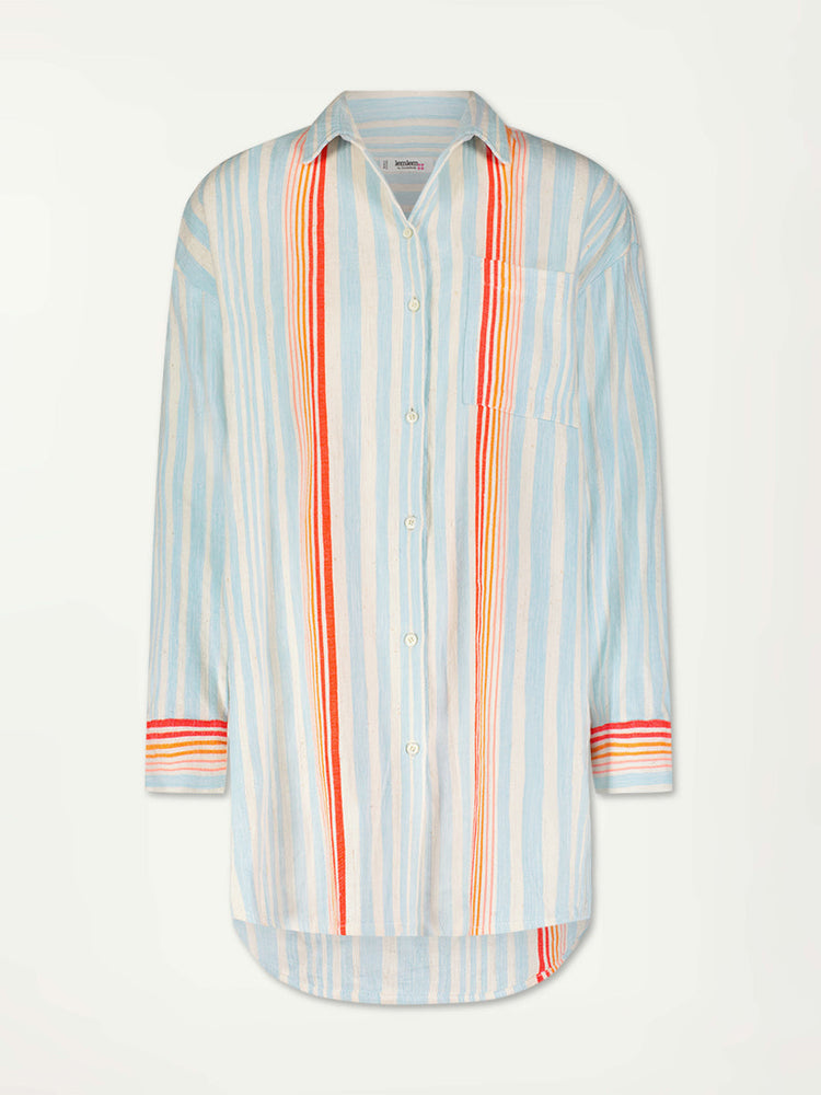 Mariam Shirt in Airi Sky
