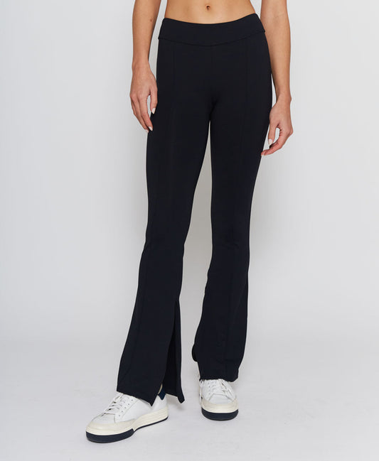 Split Hem Panel Pants