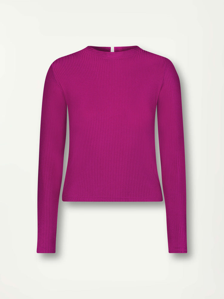 Azeb Rash Guard in Beri Magenta