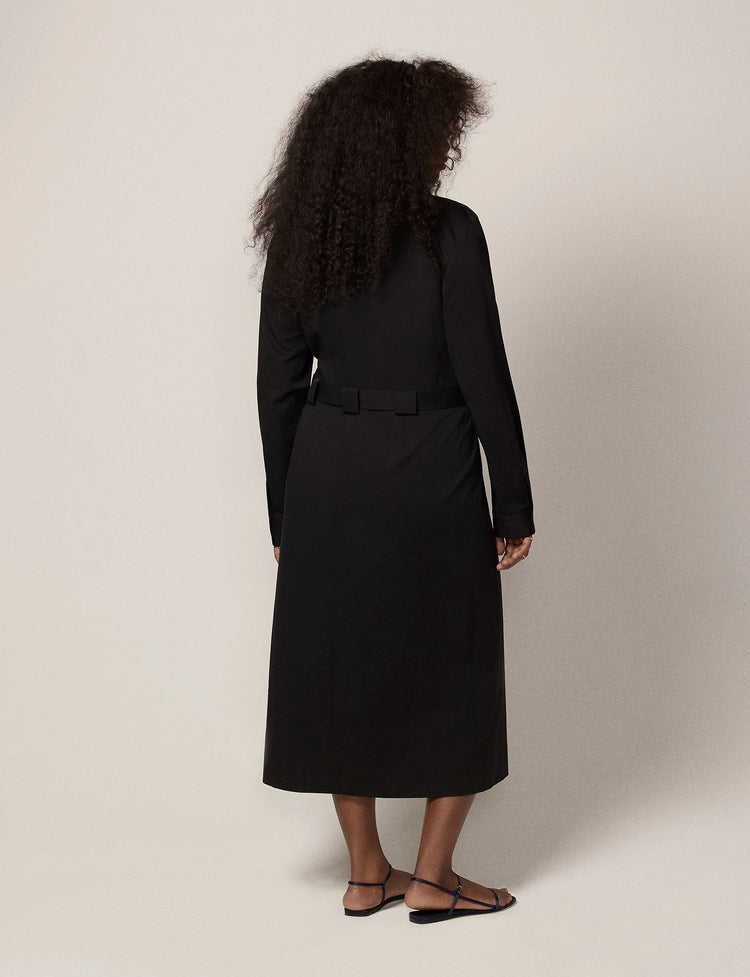 Belted Utility Dress | Black