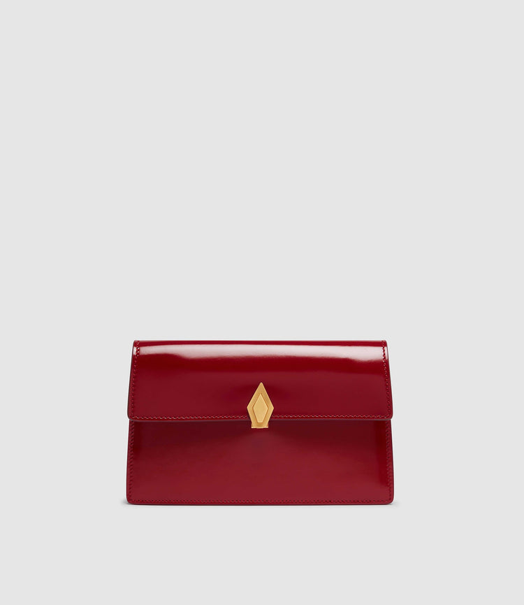 Parallel 22 in Classic Red Glossy Calfskin
