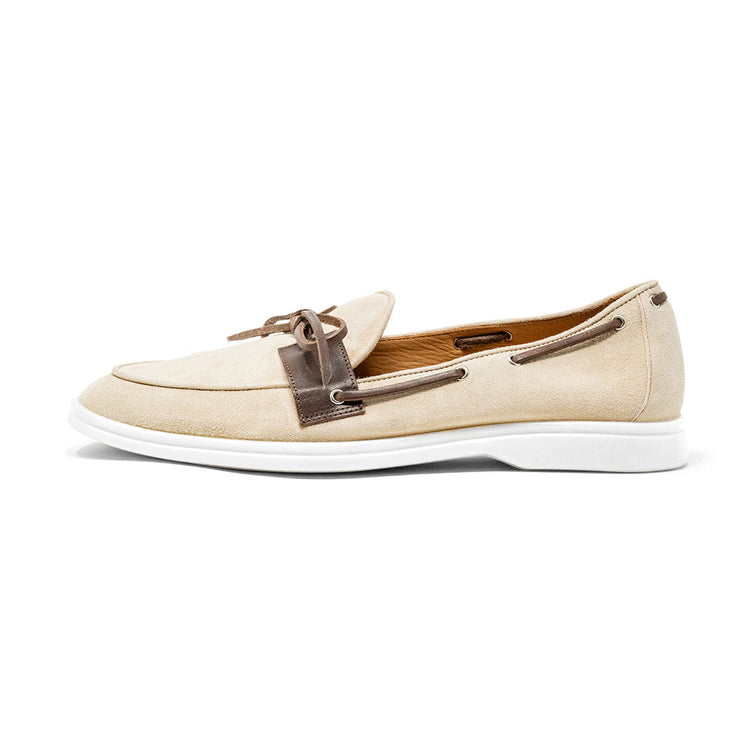 Men’s Sandstone Suede Barca Boat Shoe