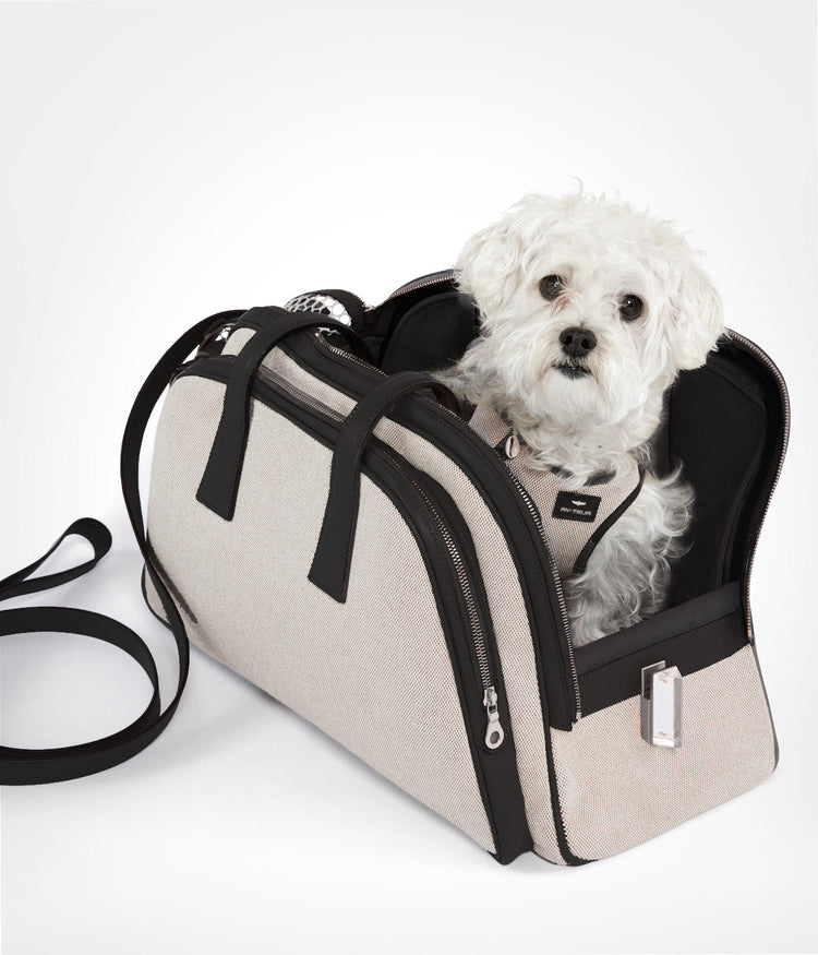 Pet Carrier in Jet Black